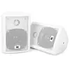 Enceintes 2 voies - SKYTEC - ODS40W - Blanc - 75W - Design trapézoïdal