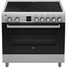 ETNA FI590RVS - Inductiefornuis (90 cm) - RVS - 3-fase