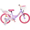 Volare Unicorn Kinderfiets - Meisjes - 16 inch - Paars