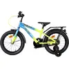 Volare Thombike Kinderfiets - Jongens - 16 inch - Blauw Geel