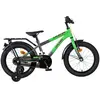 Volare Thombike Kinderfiets - Jongens - 16 inch - Groen Grijs