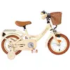 Volare Ashley Kinderfiets - Meisjes - 12 inch - Creme