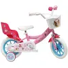 albri Fille de 12 Pouces, Vélo Disney Princesses Rose