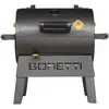 Boretti - Terzo Houtskool Barbecue - Grilloppervlak (LxB) 30 x 40 cm - Compact - Zwart