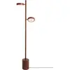 GOOD&MOJO Vloerlamp Okinawa - Bruin - Ø40x146cm - Modern - Staande lam...