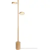 GOOD&MOJO Vloerlamp Okinawa - Beige - Ø40x146cm - Modern - Staande lam...