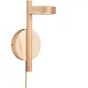 GOOD&MOJO Wandlamp Okinawa - Beige - Ø20x33cm - Binnen Modern