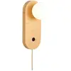 GOOD&MOJO Wandlamp Java - Beige - Ø12.5x30cm - Binnen Modern
