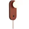 GOOD&MOJO Wandlamp Java - Bruin - Ø12.5x30cm - Binnen Modern