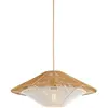 GOOD&MOJO Hanglamp Lumbini - Licht bruin - Ø50x250cm - Modern - Hangla...