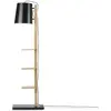 It's About RoMi CAMBRIDGE-Lampadaire avec étagères Métal/Bois H168cm