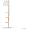 It's About RoMi CAMBRIDGE-Lampadaire avec étagères Métal/Bois H168cm