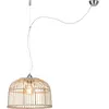 Good & Mojo BORNEO-Suspension bambou naturel Ø40cm