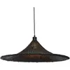 GOOD&MOJO Hanglamp Borabora - Rotan Zwart - Ø70cm - - Hanglampen Eetka...