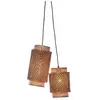 Good & Mojo BHUTAN-Suspension bambou 3 lumières H20-25-35cm