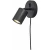 GOOD&MOJO Wandlamp Java - Bamboe Zwart - Ø12cm - Binnen Modern