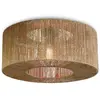 GOOD&MOJO Plafonniere Iguazu - Jute - Ø60cm - Scandinavisch,Bohemian