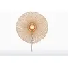 Good & Mojo CANGO-Applique murale Bambou avec câble Ø60cm