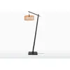 Good & Mojo Lampadaire Bambou Noir H176cm