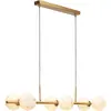 It's About RoMi CARRARA-Plafonnier 6 Lumières Métal/Verre L105cm