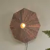 GOOD&MOJO Wandlamp Panama - Donker grijs - 65x7x65cm - Binnen Scandina...