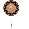 GOOD&MOJO Wandlamp Andros - Naturel/Zwart - Ø45cm - Binnen Scandinavis...