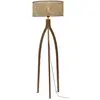 GOOD&MOJO Vloerlamp Java - Bamboe - 50x50x145cm - Driepoot - - Staande...