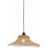 GOOD&MOJO Hanglamp Ibiza - Bamboe/Zwart - 50x50x15cm - - Hanglampen Ee...