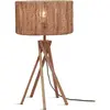Good & Mojo IGUAZU-Lampe à poser jute et bambou 5 pieds H45cm