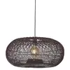 GOOD&MOJO Hanglamp Arizona - Bordeaux - Ø70cm - Bohemian - Hanglampen Eetkamer, Slaapkamer, Woonkamer