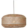 GOOD&MOJO Hanglamp Langkawi - Naturel - Ø50cm - Bohemian - Hanglampen Eetkamer, Slaapkamer, Woonkamer