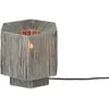 GOOD&MOJO Tafellamp Panama - Lichtgrijs - 26x28x26cm - Bohemian