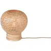 GOOD&MOJO Tafellamp Barbados - Naturel - Ø25cm - Bohemian
