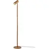 GOOD&MOJO Vloerlamp Java - Naturel - Ø23cm - Bohemian - Staande lampen voor Woonkamer - Slaapkamer