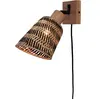 Good & Mojo JAVA-Applique murale bambou Ø15cm