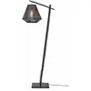 GOOD&MOJO Vloerlamp Merapi - Bamboe Zwart - 57x30x150cm - Modern - Sta...