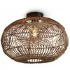 GOOD&MOJO Plafonniere Madeira - Rotan - Ø48cm - Modern