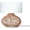 Good & Mojo KALAHARI-Lampe à poser rotin H45cm