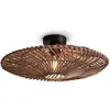 GOOD&MOJO Plafonniere Zanzibar - Rotan - Ø55cm - Modern
