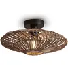 GOOD&MOJO Plafonniere Zanzibar - Rotan - Ø40cm - Modern