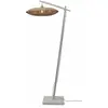 GOOD&MOJO Vloerlamp Tanami - Bamboe Wit/Rotan - 78x55x176cm - Modern -...
