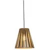 GOOD&MOJO Hanglamp Merapi - Bamboe/Zwart - Ø30cm - Modern - Hanglampen...