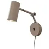 it's about RoMi Wandlamp Montreux - Grijs - 10.5x21.5x18cm - Binnen Mo...