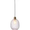 It's About RoMi VENICE-Suspension Ovale Fer/Verre Ø18cm