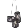 Good & Mojo TANAMI-Suspension rotin 3 lumières H20-25-35cm