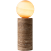 it's about RoMi Tafellamp Tivoli - Bruin - Ø12cm - Modern