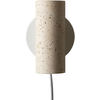 it's about RoMi Wandlamp Tivoli - Wit - 10x12x17cm - Binnen Modern