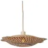 GOOD&MOJO Hanglamp Madura - Naturel - Ø13cm - Bohemian - Hanglampen Eetkamer, Slaapkamer, Woonkamer