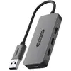 Hub USB Sitecom CN-5008 USB-A vers 4x USB-C Gris