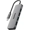 Sitecom - USB C naar 4 x USB A 3.0 5Gbps - Voor Windows, Apple Mac en Chromebooks